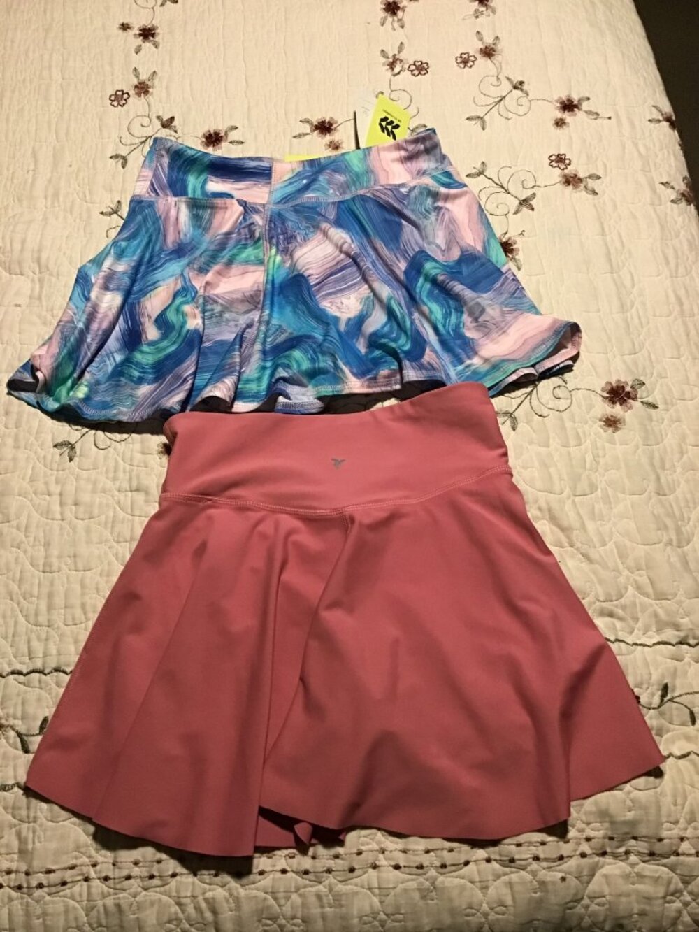 Lot of 2 Girl's Skorts Size 10-12: All-in-Motion (new) and Old Navy